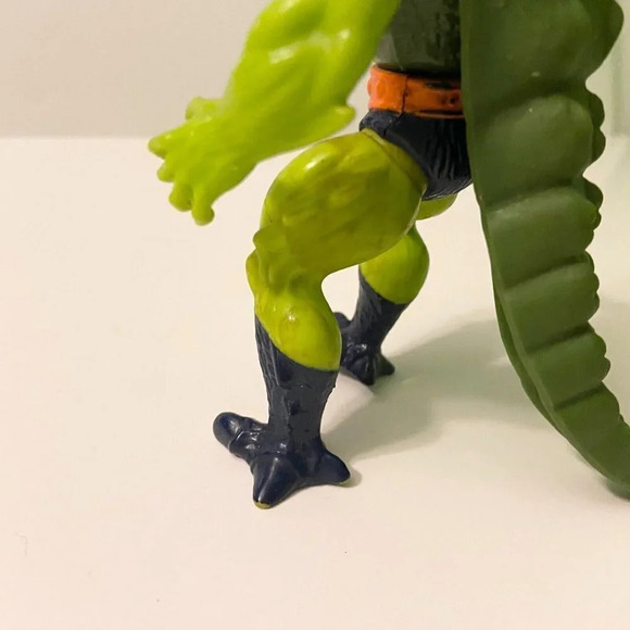 Vintage 1983 MOTU Whiplash Masters Of The Universe  He Man Torn Cape - Picture 10 of 16